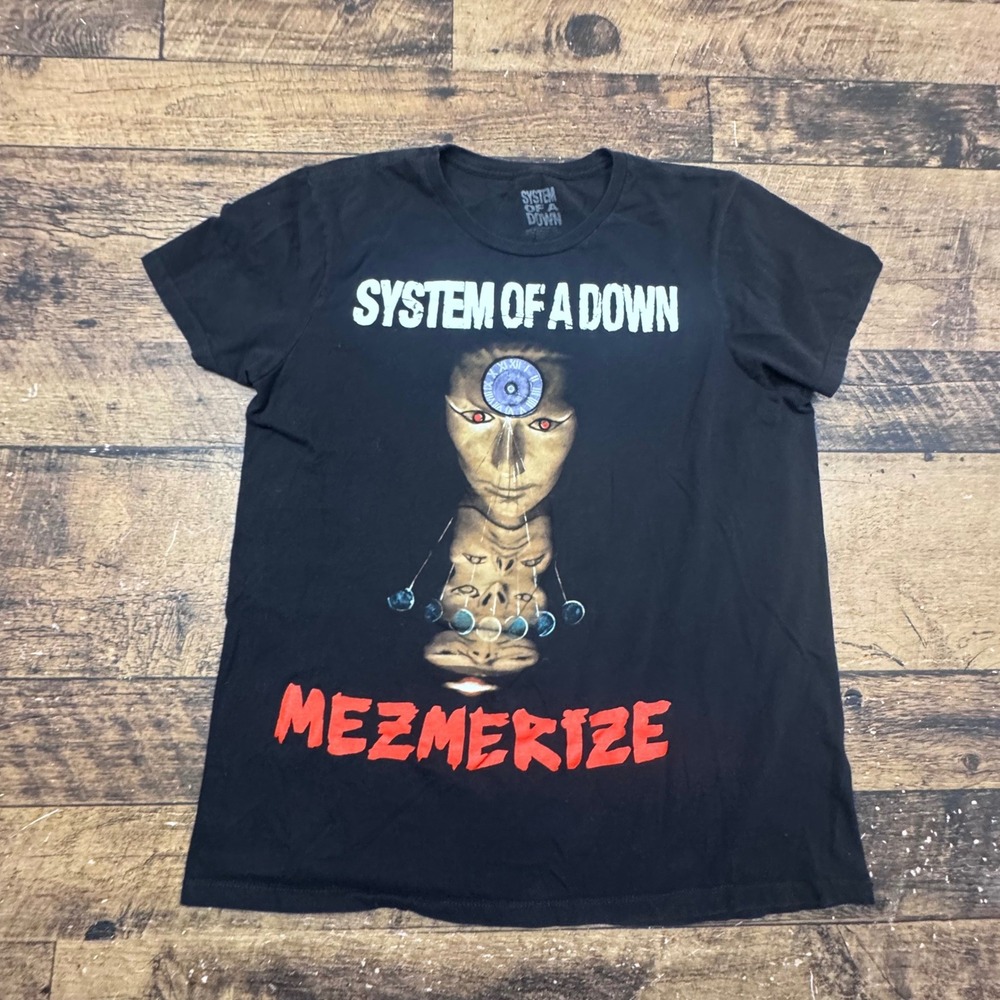 System Of A‎ Down Mezmerize T Shirt Black XL Band Tee